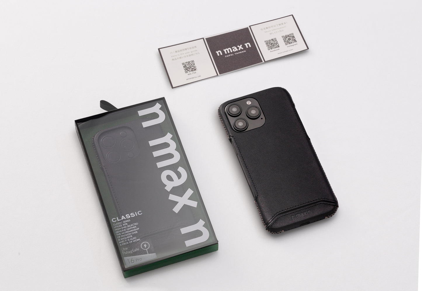 【iPhone 16 Pro Max】磁吸真皮手機殼(750MG)